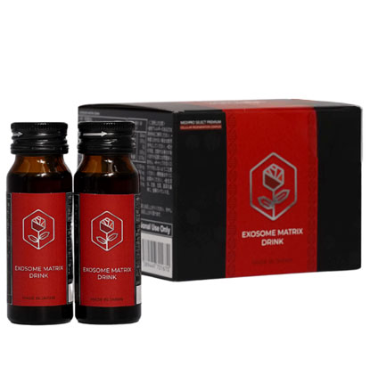 Exosome matrix drink